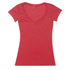 Aston Raw Cotton V Neck TShirt - Promotional Products