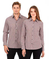 Reflections Two Tone Gingham Check Long Sleeve Shirt - Corporate Clothing
