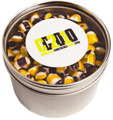 Yum Round Tin with Window - Promotional Products