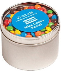 Yum Round Tin with Window - Promotional Products