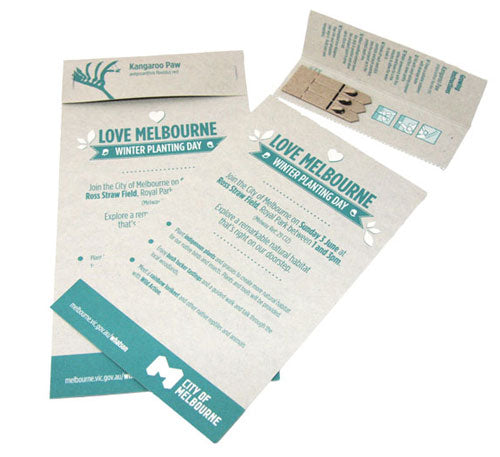 Seed 3 Stick Postcard - Promotional Products