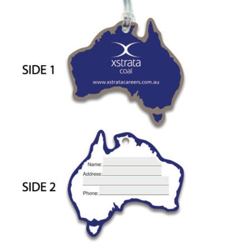 Emphasis Single Panel Luggage Tag - Promotional Products
