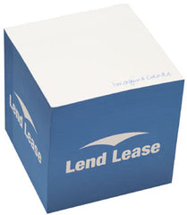 Sticky Memo Cube - Full - Promotional Products