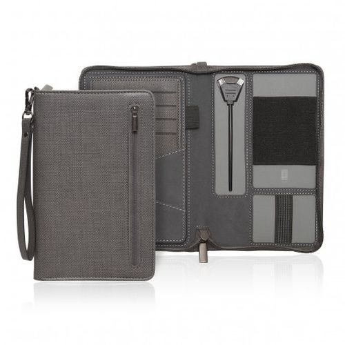 Cambridge Travel Wallet with inbuilt Phone Charger - Promotional Products