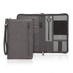 Cambridge Travel Wallet with inbuilt Phone Charger - Promotional Products