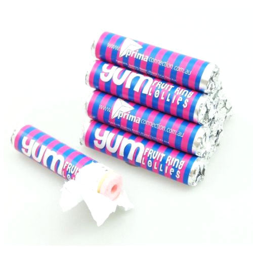 Yum Fruit Ring Lollies - Promotional Products