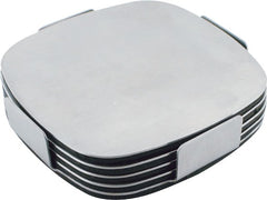 Dezine Executive Stainless Steel Coaster Set - Promotional Products
