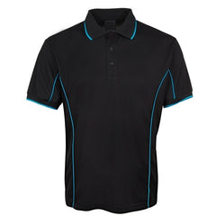 Malcom Side Stripe Polyester Polo Shirt - Corporate Clothing