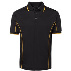 Malcom Side Stripe Polyester Polo Shirt - Corporate Clothing
