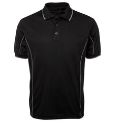 Malcom Side Stripe Polyester Polo Shirt - Corporate Clothing