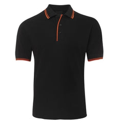 Malcom Contrast Trim Cotton Blend Polo Shirt - Corporate Clothing