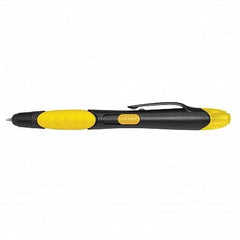 Eden 3 in 1 Highlighter Pen with Stylus - Promotional Products