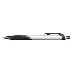 Eden Wave White Plastic Pen - Promotional Products