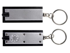 Bleep Rectangular Flashlight Keyring - Promotional Products