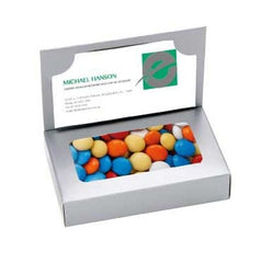 Devine Business Card Box with Lollies - Promotional Products