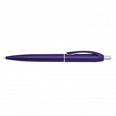 Eden Plastic Pen With Metallic Barrel - Promotional Products