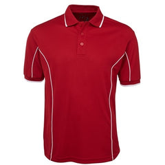 Malcom Side Stripe Polyester Polo Shirt - Corporate Clothing
