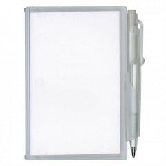Eden Plastic Pocket Notebook with Pen - Promotional Products