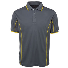Malcom Side Stripe Polyester Polo Shirt - Corporate Clothing