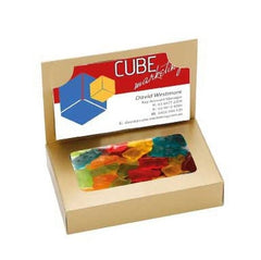 Devine Business Card Box with Lollies - Promotional Products