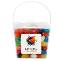 Devine Transparent Noodle Box filled with Lollies - Promotional Products