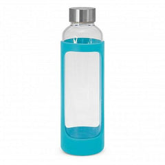 Eden 600ml Glass Drink Bottle With Silicone Sleeve - Promotional Products