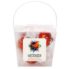 Devine Transparent Noodle Box filled with Lollies - Promotional Products