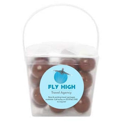 Devine Transparent Noodle Box filled with Lollies - Promotional Products