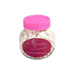 Yum Lolly Jar with Coloured Lids. - Promotional Products
