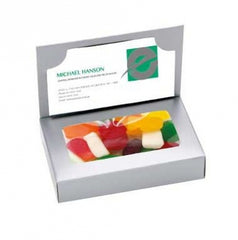 Devine Business Card Box with Lollies - Promotional Products