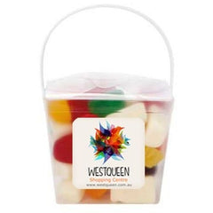 Devine Transparent Noodle Box filled with Lollies - Promotional Products