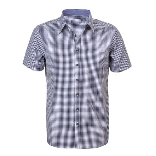 Reflections Two Tone Gingham Check Short Sleeve Shirt - Corporate Clothing