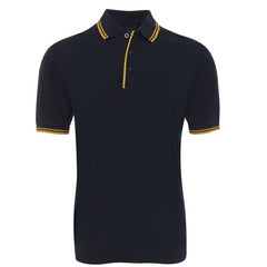 Malcom Contrast Trim Cotton Blend Polo Shirt - Corporate Clothing