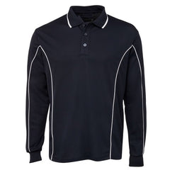 Malcom Side Stripe Polyester Polo Shirt - Corporate Clothing