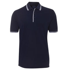 Malcom Contrast Trim Cotton Blend Polo Shirt - Corporate Clothing