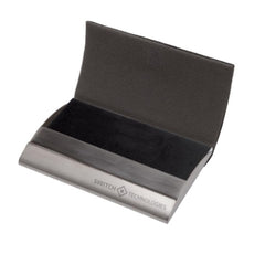 Classic Leather Look Business Card Holder - Promotional Products