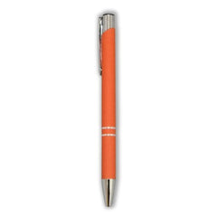Arc Metal Pen with rubberised finish. - Promotional Products