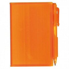 Eden Plastic Pocket Notebook with Pen - Promotional Products