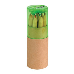 Bleep Coloured Pencils in Cardboard Tubes - Promotional Products
