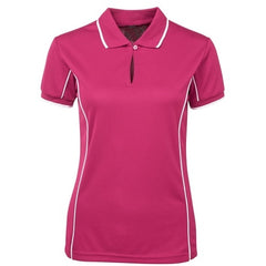 Malcom Side Stripe Polyester Polo Shirt - Corporate Clothing