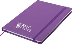 Classic A5 Notepad with Elastic Closure - Promotional Products