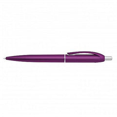 Eden Plastic Pen With Metallic Barrel - Promotional Products