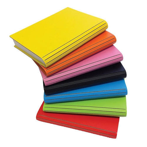 Custom Leather Covered Notepad with Elastic Strap - Promotional Products