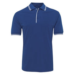 Malcom Contrast Trim Cotton Blend Polo Shirt - Corporate Clothing