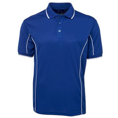 Malcom Side Stripe Polyester Polo Shirt - Corporate Clothing