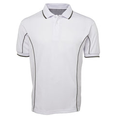 Malcom Side Stripe Polyester Polo Shirt - Corporate Clothing