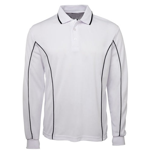 Malcom Side Stripe Polyester Polo Shirt - Corporate Clothing