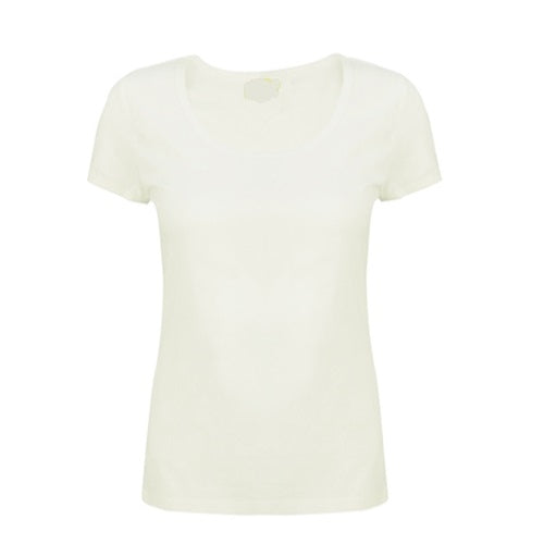 Logo Ladies Cotton Spandex TShirt - Corporate Clothing