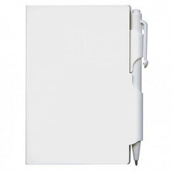 Eden Plastic Pocket Notebook with Pen - Promotional Products