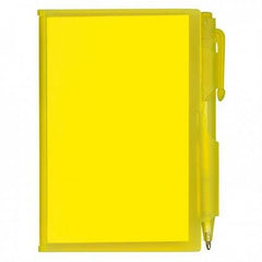 Eden Plastic Pocket Notebook with Pen - Promotional Products